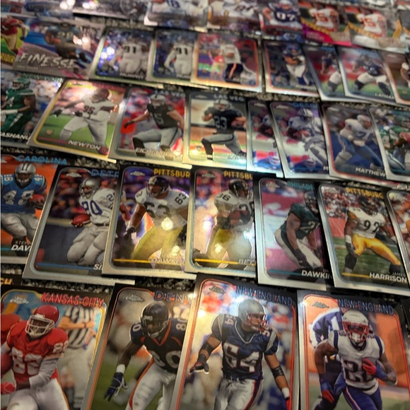 82 card lot of 2024 Topps Chrome & Resurgence football cards NFL - Picture 11 of 11